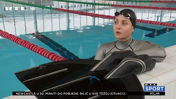[VIDEO] Mirela Kardašević - žena koja pod vodom bez udisaja izdrži i po sedam minuta