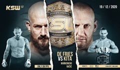 KSW 57 na RTL 2: Antun Račić brani pojas protiv odličnog Brazilca