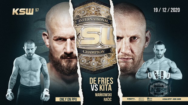 KSW 57 na RTL 2: Antun Račić brani pojas protiv odličnog Brazilca