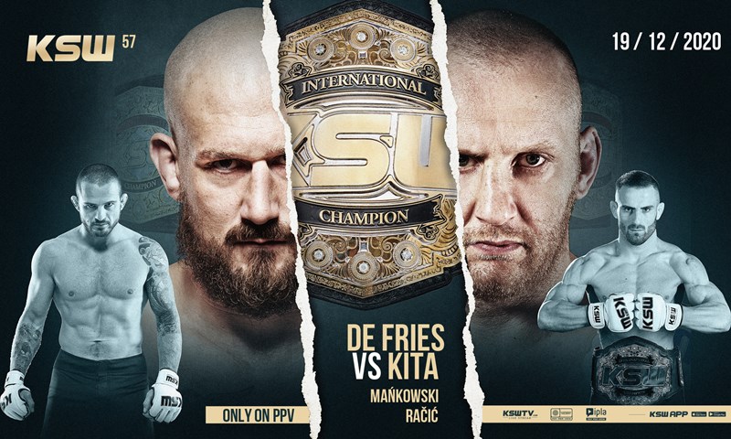 KSW 57 na RTL 2: Antun Račić brani pojas protiv odličnog Brazilca