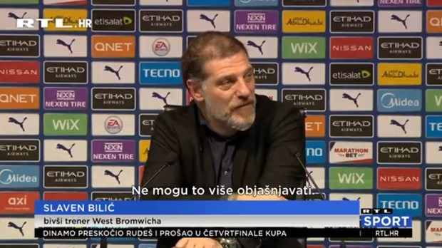 [VIDEO] Bilić dobio otkaz dan nakon boda na Etihadu, još sinoć pričao da uživa u poslu