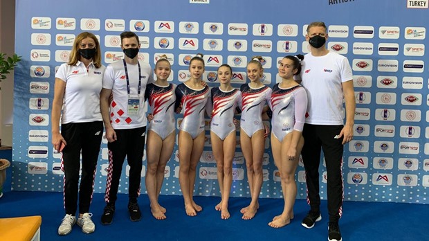 Šulekić, Kukuljan Frleta i Ercegović izborile čak  pet hrvatskih juniorskih finala na EP u gimnastici