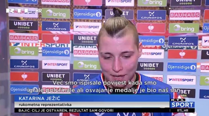 [VIDEO] Ježić: 'Polufinale je bio povijesni rezultat, ali medalja je bila naš san'