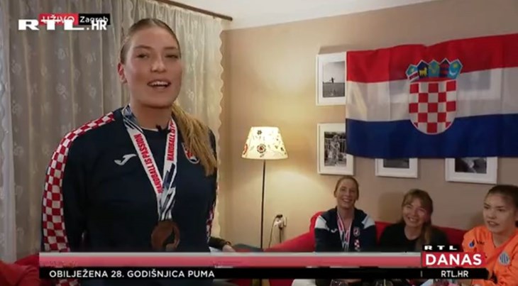 [VIDEO] Lucija Bešen nastavila sa slavljem: 'Pamtit ću zajedništvo, Ćamiline igrice, kave...'