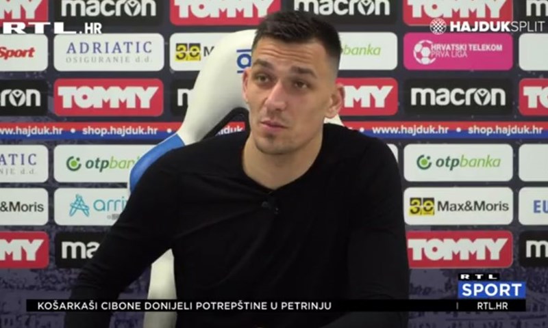 [VIDEO] Lovre Kalinić: 'Situacija nije ugodna i laka, ali to je i za mene izazov'