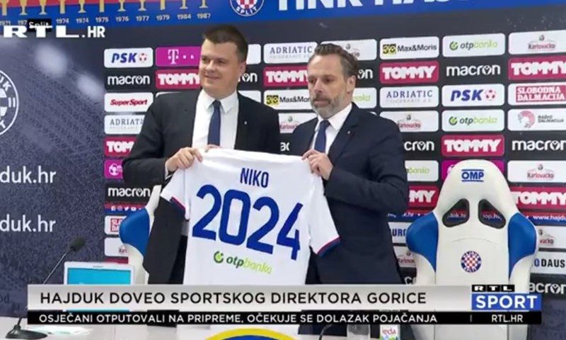 [VIDEO] U Hajduk stigao novi sportski direktor, Caktaš želi iz kluba: 'On i menadžer rade na transferu'