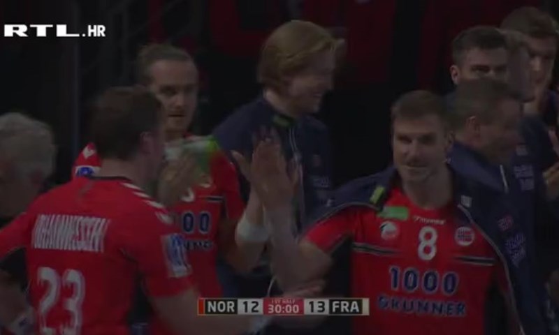 [VIDEO] Sjajni Sagosen zabio za izjednačenje na poluvremenu