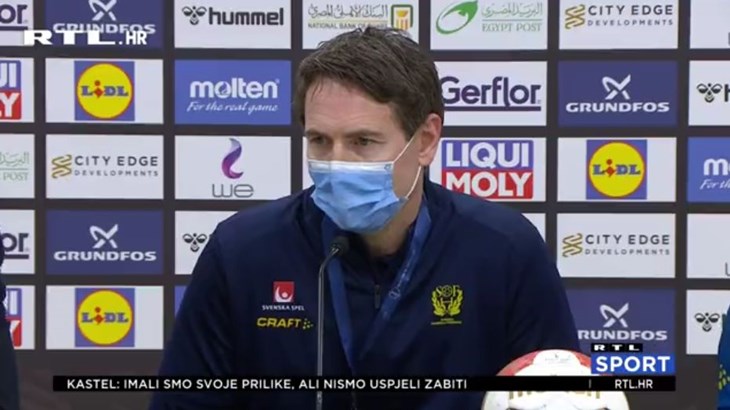 [VIDEO] Švedski izbornik: 'Nemam riječi, odigrali smo savršenu utakmicu'