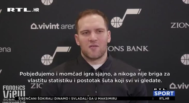 [VIDEO] Bogdanović nakon utakmice sezone: 'Bio bih jako ljut da ovako odigram, a da smo izgubili'