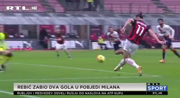 [VIDEO] Ibrahimović i Rebić rastavili Crotone lijepim golovima