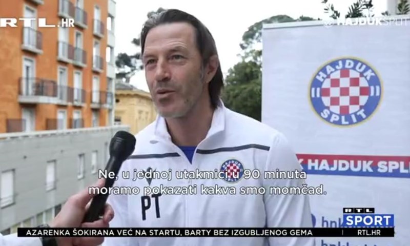 [VIDEO] Tramezzani uoči Rijeke: 'Moramo pokazati kakva smo momčad'