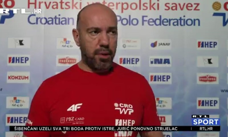 [VIDEO] Tucak: 'Vjerujem da smo kvalitetniji od svih u skupini, ali to moramo pokazati u bazenu'