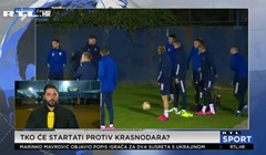 [VIDEO] Dinamo protiv oslabljenog Krasnodara brani prednost iz prvog susreta