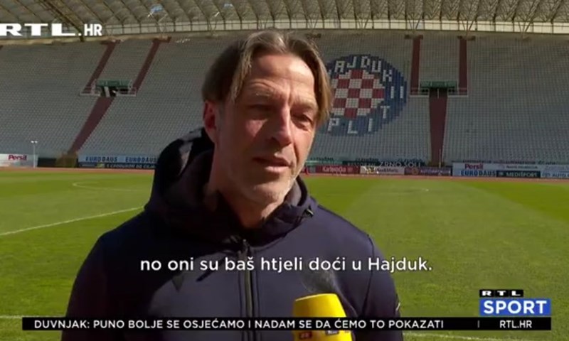 [VIDEO] Tramezzani: 'Nadam se da ću u Hajduku ostati što je duže moguće'