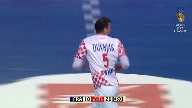 [VIDEO] Duvnjak i Pešić potezima utakmice prekinuli nalet Francuza!