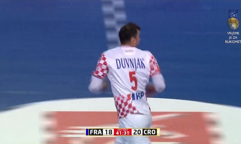 [VIDEO] Duvnjak i Pešić potezima utakmice prekinuli nalet Francuza!