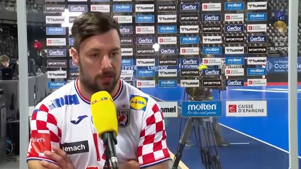[VIDEO] Reakcija Zlatka Horvata s terena: 'Teško je igrati jaku obranu 60 minuta'