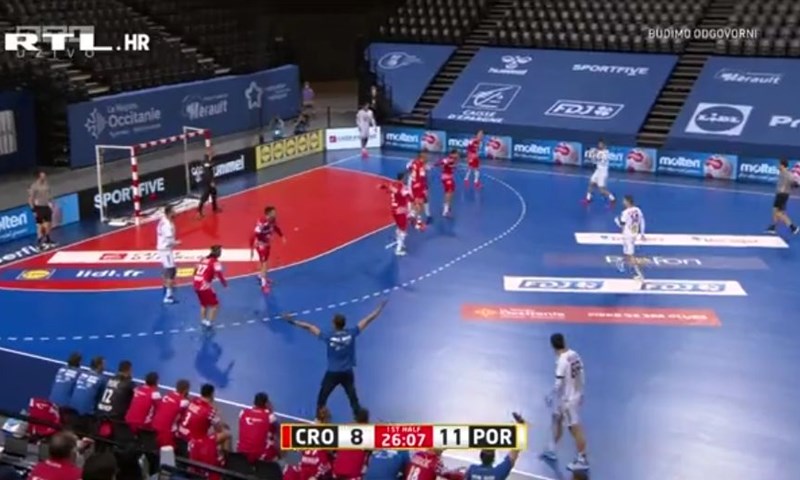 [VIDEO] Portugal se poigrava s hrvatskom obranom, krasan cepelin