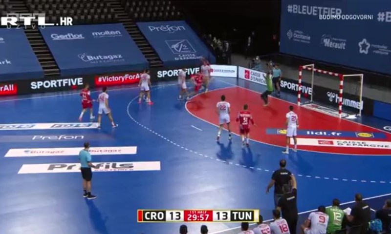 [VIDEO] Lijepa akcija za Marića i vodstvo Hrvatske na poluvremenu