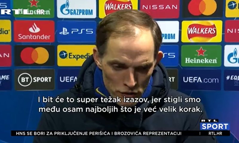 [VIDEO] Dva Hrvata ostala u borbi za pokal Lige prvaka, Tuchel:' Nitko ne želi igrati protiv nas'