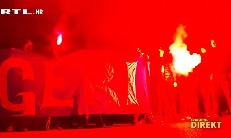 [VIDEO] Pogledajte slavlje navijača nakon povijesnog uspjeha Dinama!