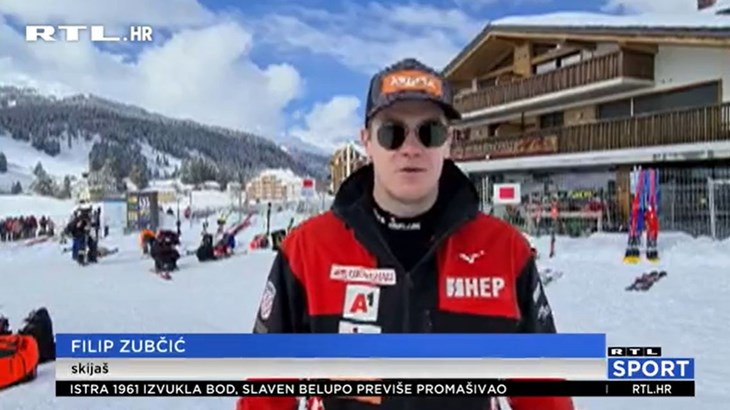 [VIDEO] Zubčić na postolju za kraj veleslaloma: 'Šest postolja i medalja sa SP, ponosan sam na sezonu'