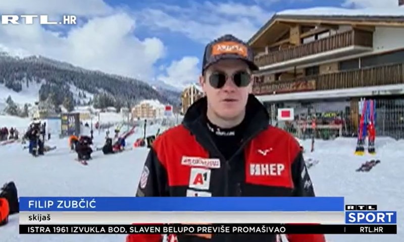 [VIDEO] Zubčić na postolju za kraj veleslaloma: 'Šest postolja i medalja sa SP, ponosan sam na sezonu'
