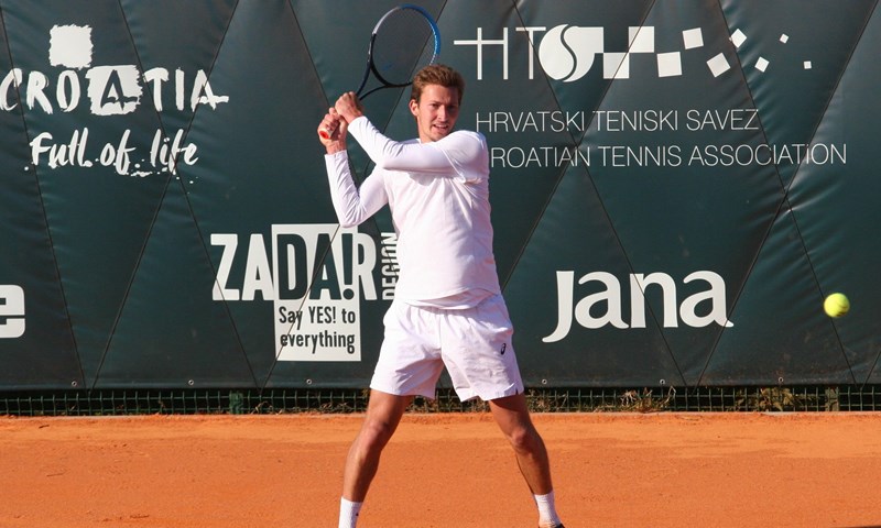 Frane Ninčević ušao u drugo kolo Challengera u Zadru