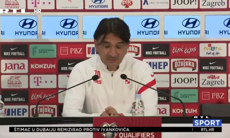 [VIDEO] Dalić: 'Svjesni smo da zaslužujemo kritike, pogotovo ja'