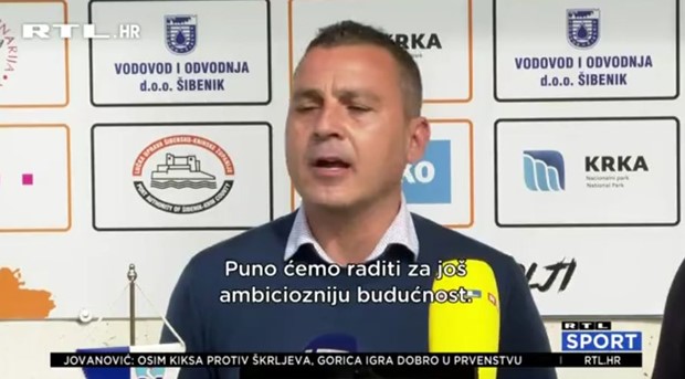 [VIDEO] Šibenik predstavio novog trenera: 'Nadam se da ću ostati dovoljno dugo da poboljšamo stvari'