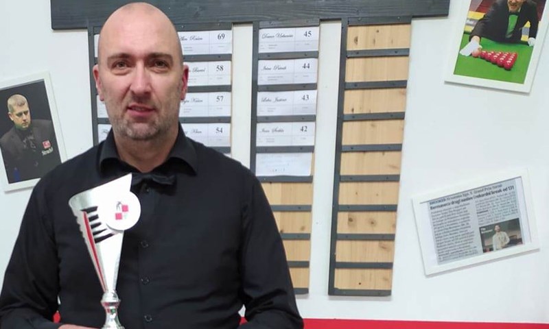 Saša Novak nakon šest godina osvojio Grand Prix turnir Hrvatske snooker lige