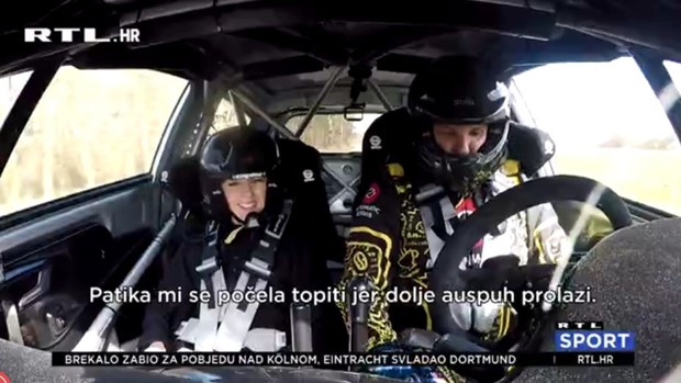 [VIDEO] RTL-ova ekipa prva se provozala u hrvatskom rally autu uoči WRC-a!