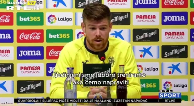 [VIDEO] Moreno: 'Ako budemo radili što nam Emery govori, imat ćemo velike šanse za prolaz'