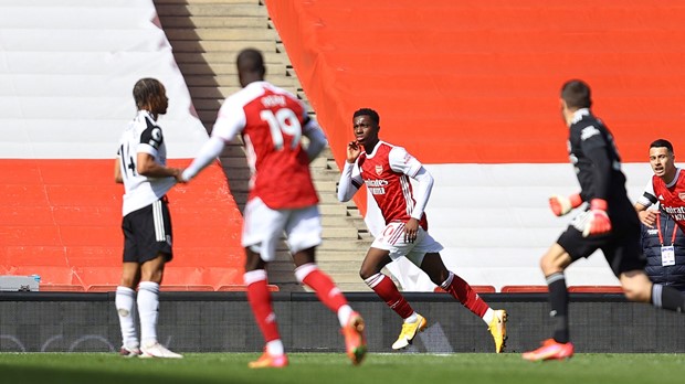 Nketiah golom u 97. minuti spasio Arsenal od poraza protiv Fulhama