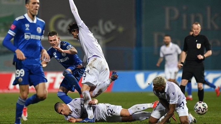 Hajduk izdržao pola sata s igračem manje i odnio bod iz Koprivnice