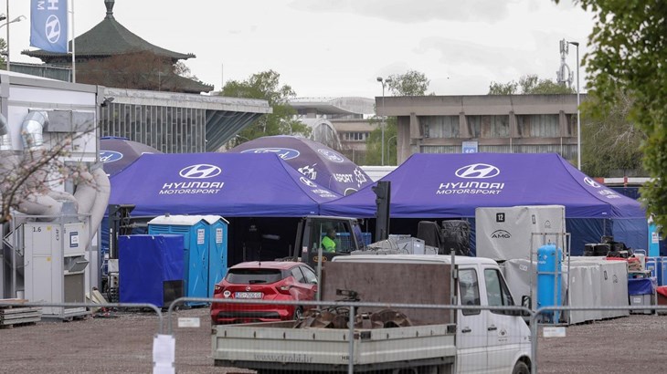 Na Medvedgradu službeni trening uoči početka Croatia Rallyja