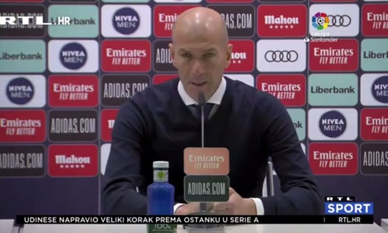 [VIDEO] Zidane: 'Ispustili smo dva boda, ali ćemo se nastaviti boriti'
