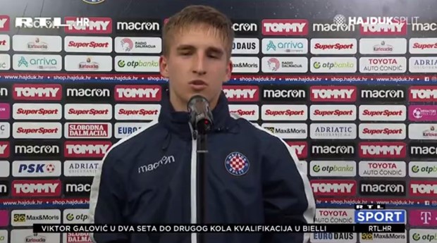 [VIDEO] Biuk: 'Presretan sam zbog gola, mislim da smo odigrali odličnu utakmicu'