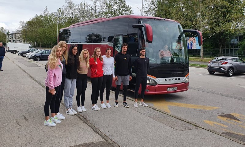 Hrvatska plivačka reprezentacija otputovala na Europsko prvenstvo u Budimpeštu