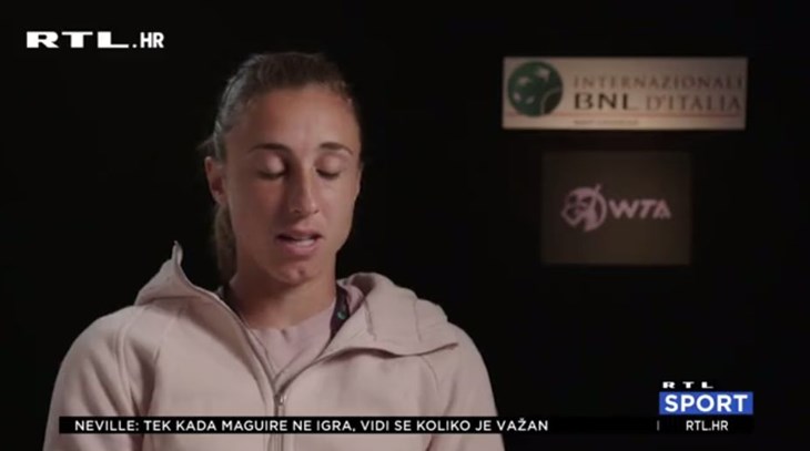 [VIDEO] Martić u polufinalu Rima: 'Očekujem veliku bitku, želim uživati u ovom rezultatu'