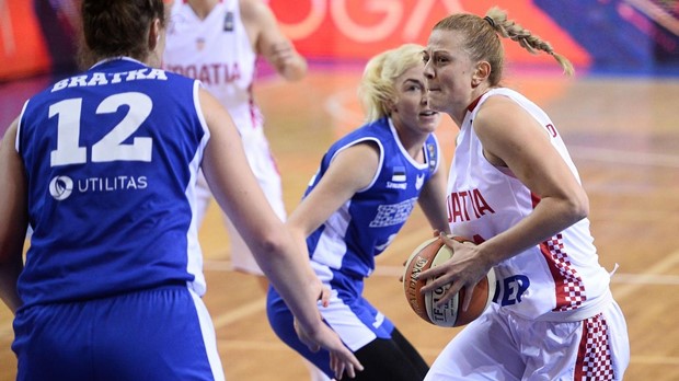 Hrvatske košarkašice pregazile Crnu Goru u sklopu priprema za Eurobasket