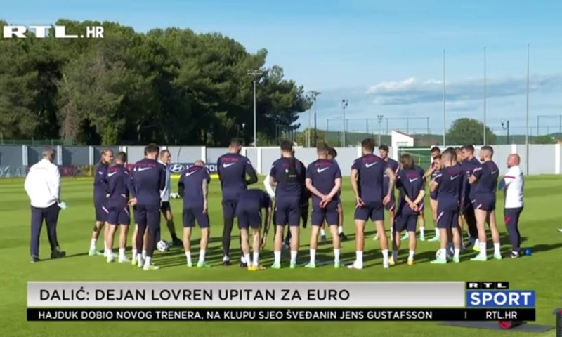 [VIDEO] Problemi u reprezentaciji, Lovren napustio trening: 'Osjetio je staru ozljedu'