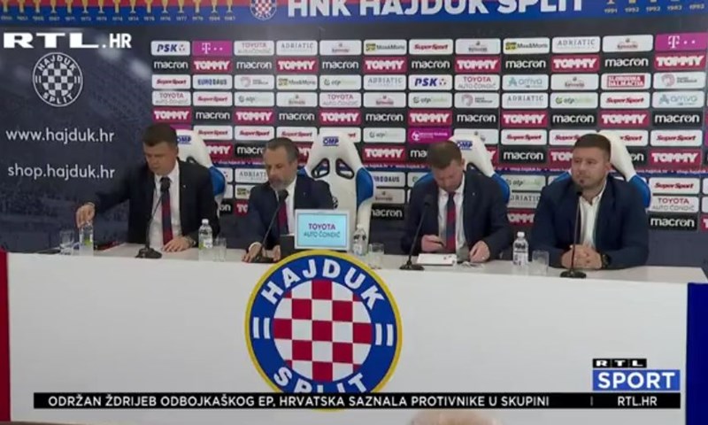 [VIDEO] Šveđanin predstavljen na Poljudu: 'Učinit ću sve da učinim Hajduk opet velikim'
