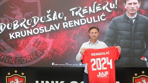 Krunoslav Rendulić novi trener Gorice: 'Klub je u ekspanziji, vjerujem da ćemo nastaviti taj proces'