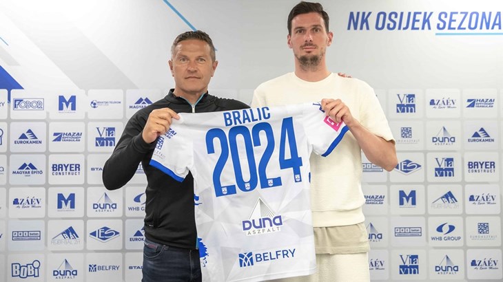 Novo pojačanje u Gradskom vrtu, Slavko Bralić vratio se u Osijek