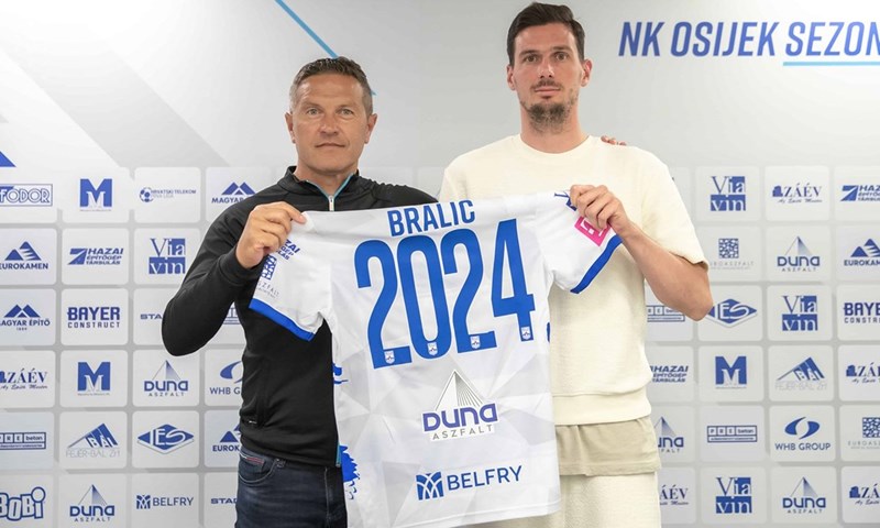 Novo pojačanje u Gradskom vrtu, Slavko Bralić vratio se u Osijek