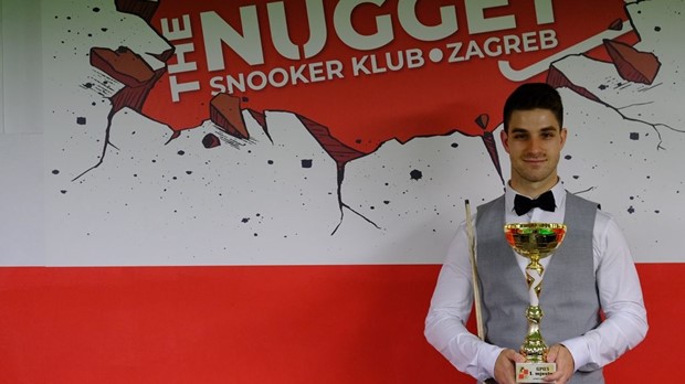 Kristijan Draganić osvojio 3. Grand Prix Hrvatske snooker lige