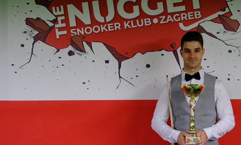 Kristijan Draganić osvojio 3. Grand Prix Hrvatske snooker lige