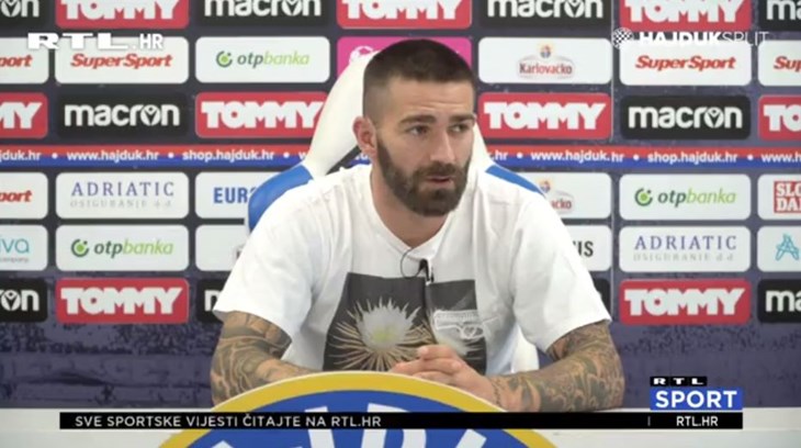 [VIDEO] Livaja: 'Presudilo je srce, sretan sam što sam potpisao ugovor s Hajdukom'