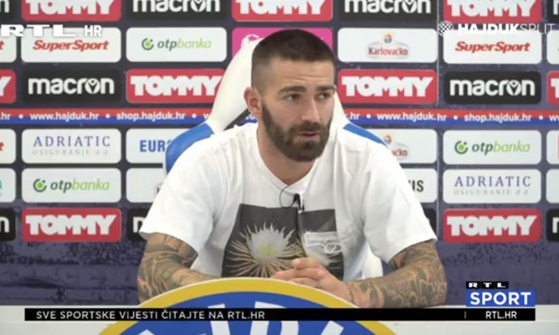 [VIDEO] Livaja: 'Presudilo je srce, sretan sam što sam potpisao ugovor s Hajdukom'